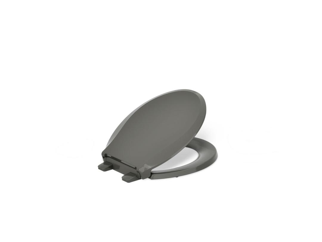 Cachet ReadyLatch Quiet-CloseE round-front toilet seat by Kohler