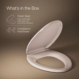 LustraE Quick-ReleaseE elongated toilet seat - image 6