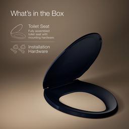 LustraE Quick-ReleaseE elongated toilet seat - image 6