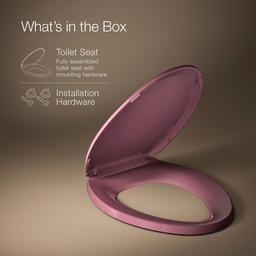 LustraE Quick-ReleaseE elongated toilet seat - image 6