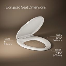 LustraE Quick-ReleaseE elongated toilet seat - image 3