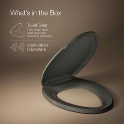 LustraE Quick-ReleaseE elongated toilet seat - image 6
