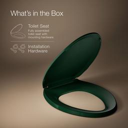 LustraE Quick-ReleaseE elongated toilet seat - image 6
