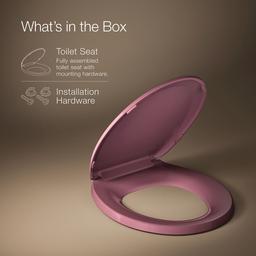 LustraE Quick-ReleaseE round-front toilet seat - image 6