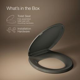 LustraE Quick-ReleaseE round-front toilet seat - image 6