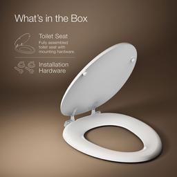 Kohler Kathryn Elongated Toilet Seat - White - image 3