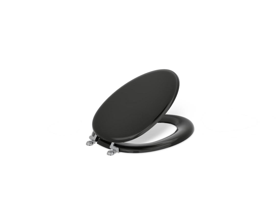 Kohler Kathryn Elongated Toilet Seat - Black by Kohler