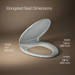 GlenburyE ReadyLatch Quiet-CloseE elongated toilet seat - image 3