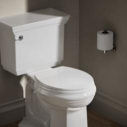 BreviaE Quiet-CloseE round-front toilet seat - image 2