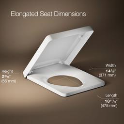 Rêve(R) elongated closed-front toilet seat - image 2