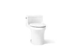 San Souci One-piece compact elongated toilet with concealed trapway, 1.28 gpf - image 1
