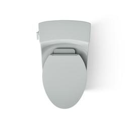 San Souci One-piece compact elongated toilet with concealed trapway, 1.28 gpf - image 6