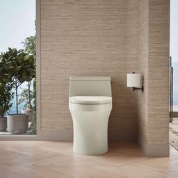 San Souci One-piece compact elongated toilet with concealed trapway, 1.28 gpf - image 5