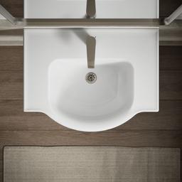 Veer 24'' square pedestal bathroom sink - image 9