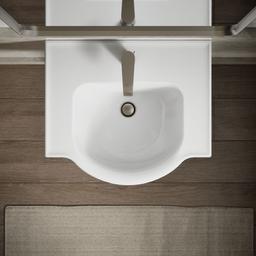 Veer 21'' rectangular pedestal bathroom sink - image 9