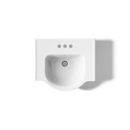 Veer 21'' rectangular pedestal bathroom sink - image 11