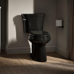 Highline Two-piece elongated toilet, 1.0 gpf - Black - image 2
