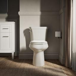 Highline Two-piece elongated toilet, 1.0 gpf - Biscuit - image 4