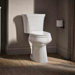 Highline Two-piece elongated toilet, 1.0 gpf - White - image 2