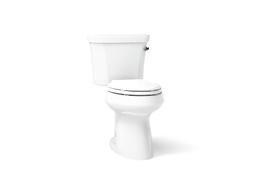 Highline Two-piece elongated toilet, 1.0 gpf - White - image 1
