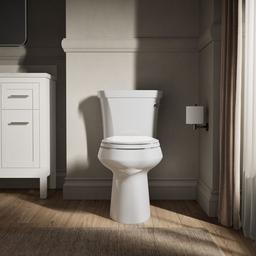 Highline Two-piece elongated toilet, 1.0 gpf - White - image 4
