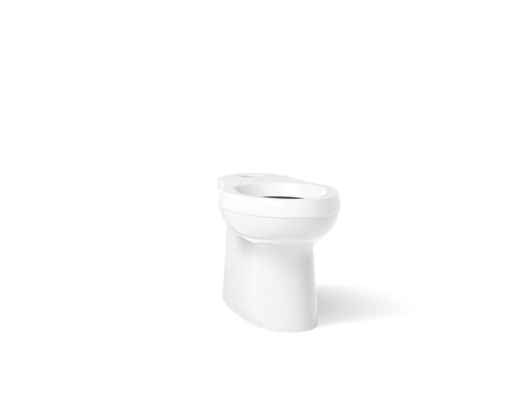Cimarron Elongated toilet bowl with skirted trapway by Kohler
