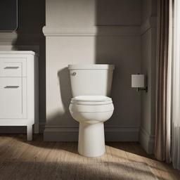 Cimarron Elongated toilet bowl with skirted trapway - image 2