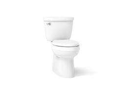 Cimarron Two-piece elongated toilet with skirted trapway, 1.28 gpf - image 1