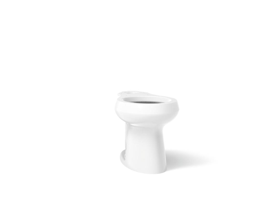 Highline Round-front toilet bowl - White by Kohler