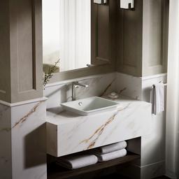 Iron Plains 18-1/2'' rectangular vessel bathroom sink - Sea Salt - image 4