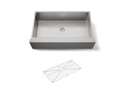 Kohler Strive Farmhouse Sink | 35-1/2 Inch | Single Bowl - Stainless Steel - image 1