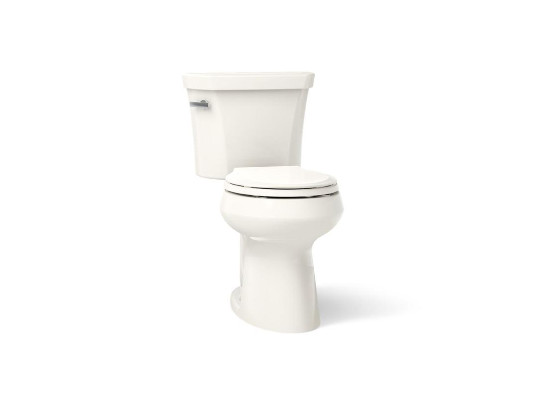 Highline Elongated toilet bowl - Biscuit by Kohler