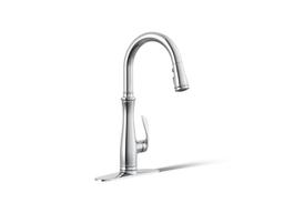 Bellera Pull-down kitchen sink faucet with three-function sprayhead - image 1