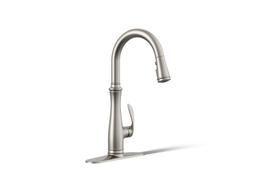Bellera Pull-down kitchen sink faucet with three-function sprayhead - image 1