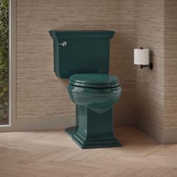 Kohler Memoirs Elongated Bowl with Concealed Trapway - Teal - image 4