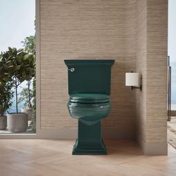 Kohler Memoirs Elongated Bowl with Concealed Trapway - Teal - image 3