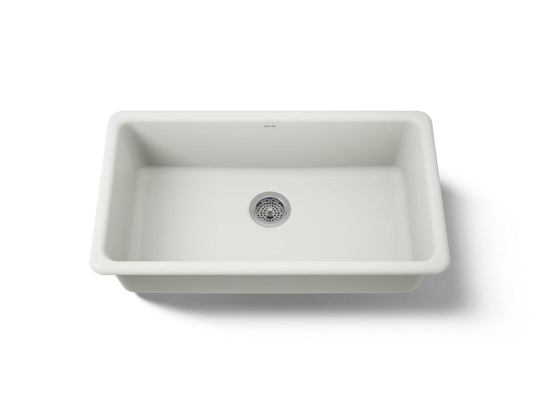 Kohler Iron/tones 33'' Top-/undermount Single-bowl Kitchen Sink - Dune by Kohler