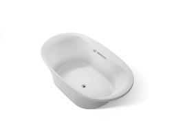Underscore 71-1/2'' x 41-1/2'' drop-in bath with Bask heated surface - image 1