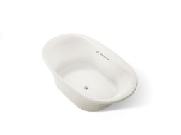 Underscore 71-1/2'' x 41-1/2'' drop-in bath with Bask heated surface - image 1
