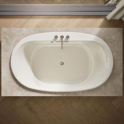 Underscore 71-1/2'' x 41-1/2'' drop-in bath with Bask heated surface - image 8