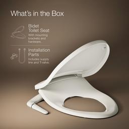 PureWash M250 Elongated manual bidet toilet seat - image 6