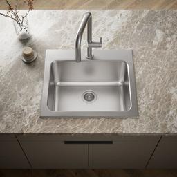 BalladE 25'' top-mount single-bowl utility sink - image 2