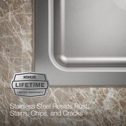 BalladE 25'' top-mount single-bowl utility sink - image 8