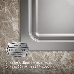 BalladE 25'' top-mount single-bowl utility sink - image 8