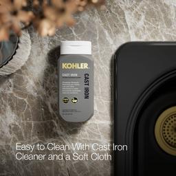 Hartland 33'' top-mount double-bowl kitchen sink - Black - image 4