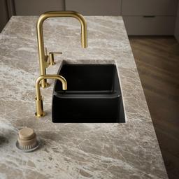 BrookfieldE 33'' undermount double-bowl kitchen sink - image 7