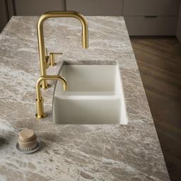 BrookfieldE 33'' undermount double-bowl kitchen sink - image 7