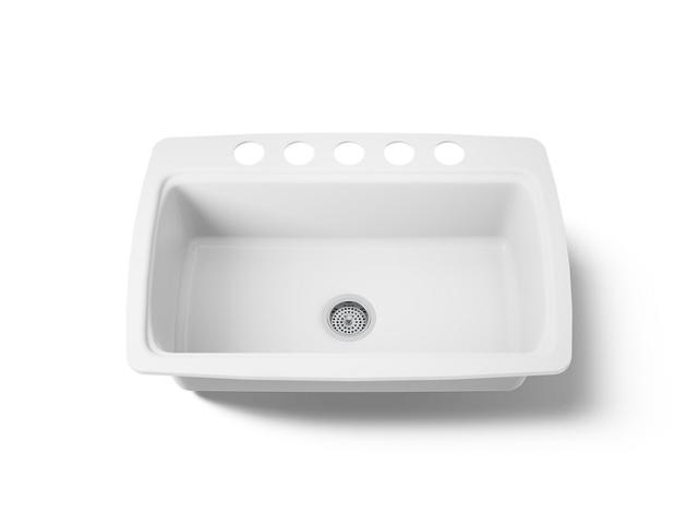 Cape Dory 33'' undermount single-bowl kitchen sink