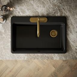 Riverby 33'' top-mount single-bowl workstation kitchen sink - image 6