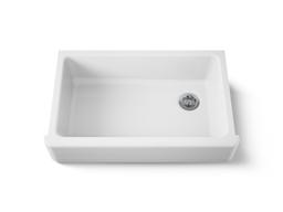 Hayridge Whitehaven 35-11/16'' undermount single-bowl farmhouse kitchen sink - image 1